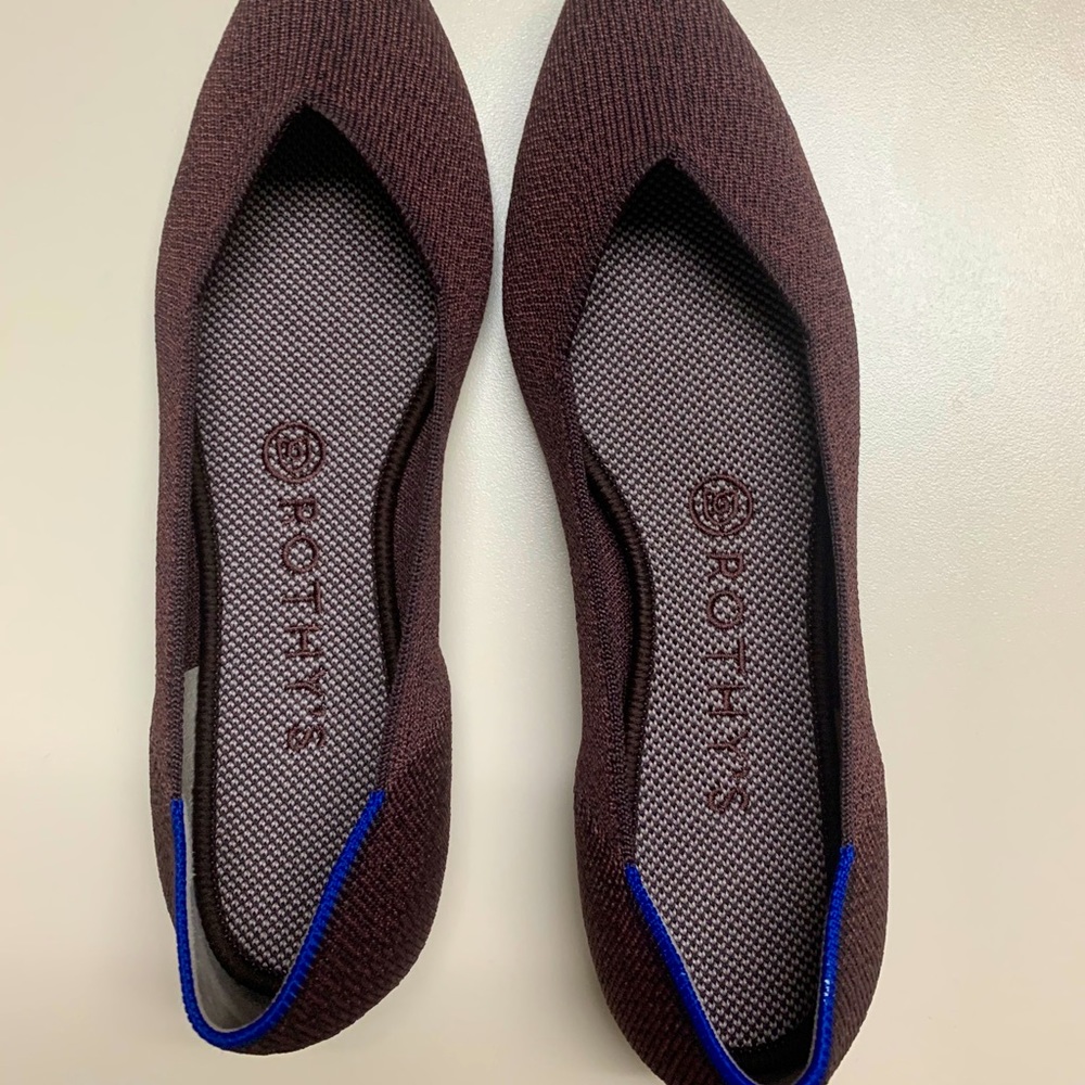 Rothy’s NWT Truffle Python - the Point